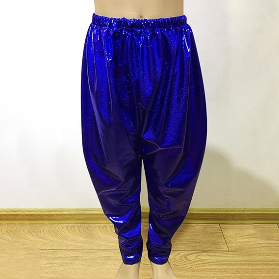 Glitzerhose Für Kinder - Pailletten-Hose In Metallic-Optik Für Tanz, Karneval & Partys