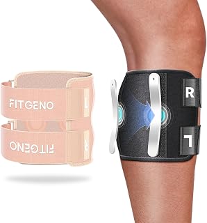 Fit Geno Sciatica Pain Relief Devices: Upgraded ReActive Plus Sciatica Pain Relief Brace – Sciatic Nerve Brace with Dual Pressure Pads Targeted Compression for Maximum Relief - Unisex
