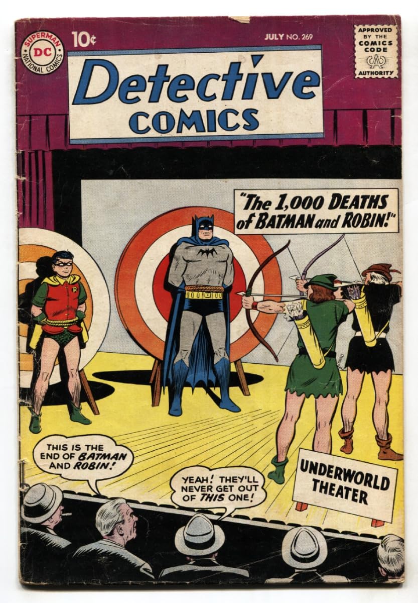 Amazon.com: DETECTIVE COMICS #269-1959-BATMAN-DC-comic book : N/A