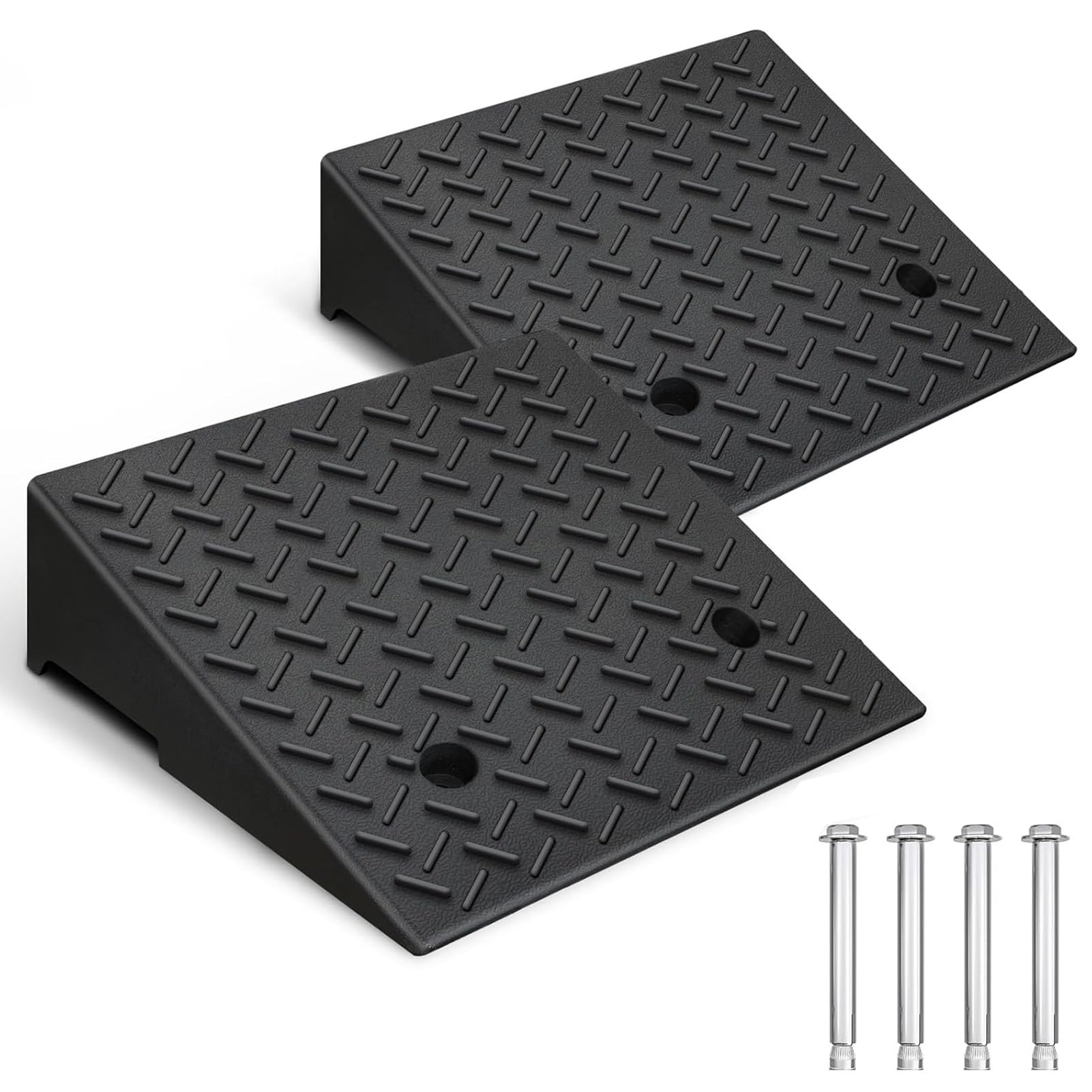 Rampe de seuil pour garage et maison accès facile voiture et fauteuil roulant