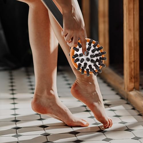 Miniatura 6 de Bendable Wooden Back Hammer Handheld Massage Hammer for Neck and Shoulder Relief at Home and Travel