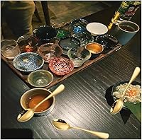 Vista 5 de Wesdxc56 Demitasse - Cucharas de café expreso, mini cuchara de café, cucharas pequeñas de acero inoxidable de 5.5 pulgadas para postre, juego de 6