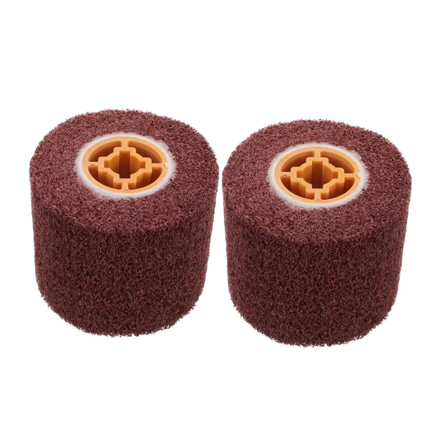 Zerodeko 2pcs Stainless Steel Polishing Wheel for Drill Surface Conditioning Tool Easy Replacement Design