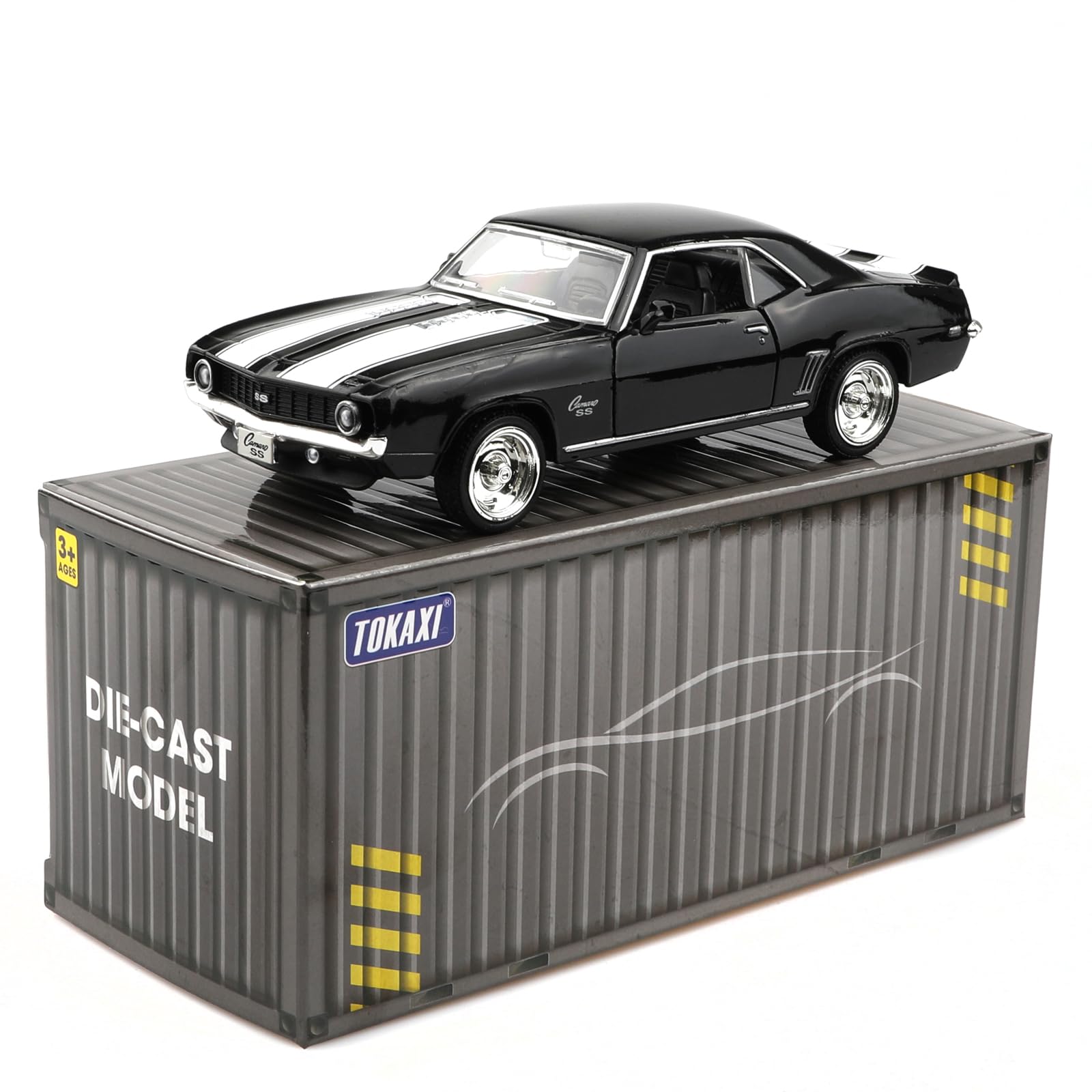 Amazon.co.jp: TOKAXI 1/36スケール シボレー 1969 カマロ SS 