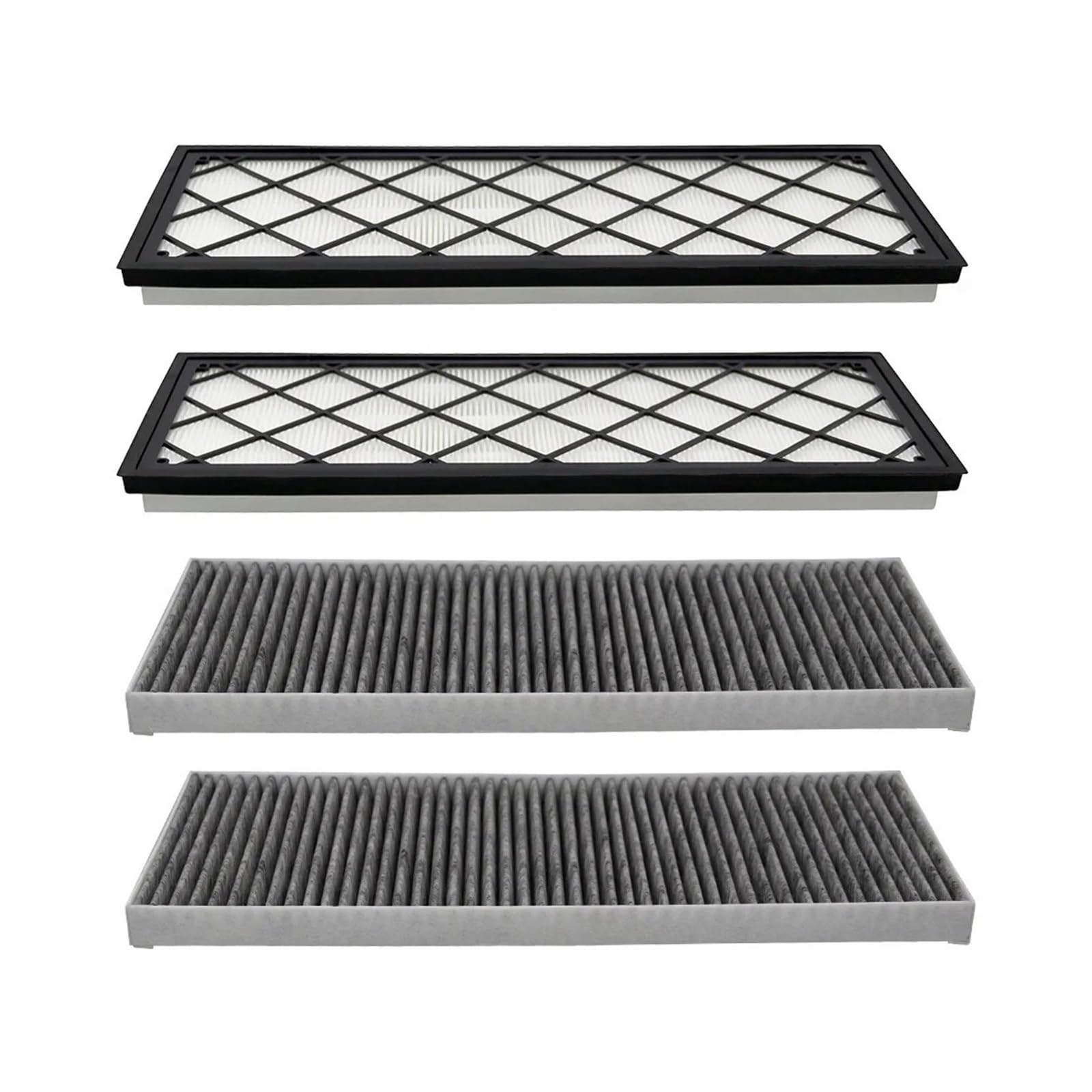 4 Piezas Filtro De Aire De Cabina Compatible Con Tesla