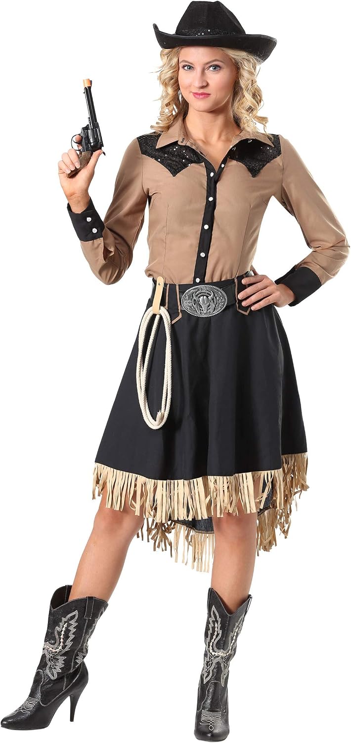 Fun Costumes Lasso'n Cowgirl Plus Size Costume for Women