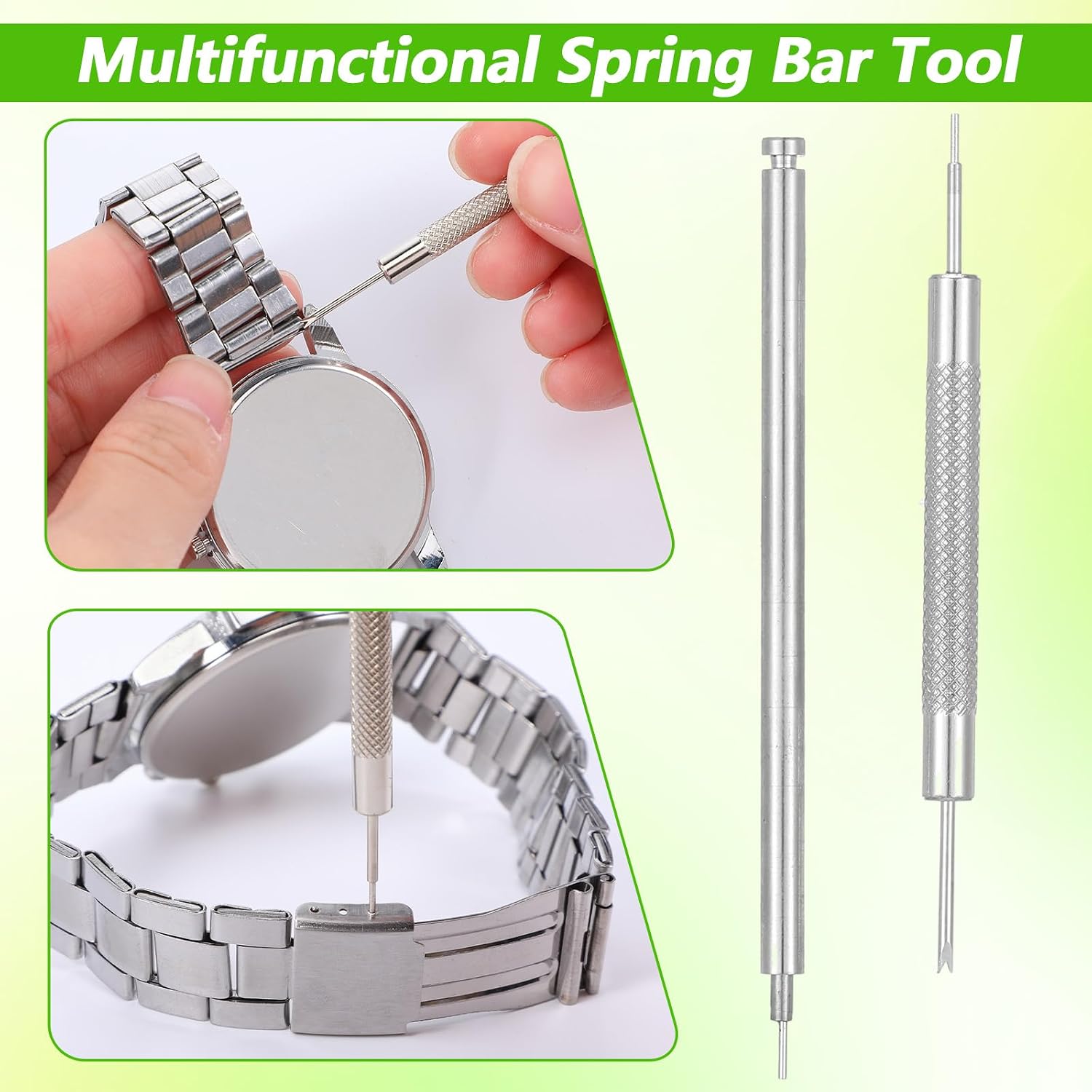 Watch Repair Kit, Watch Press Tool Set, Watches Battery Replacement Tool Set, Watches Link Removal Kit - Repair Screwdriver, Tweezers