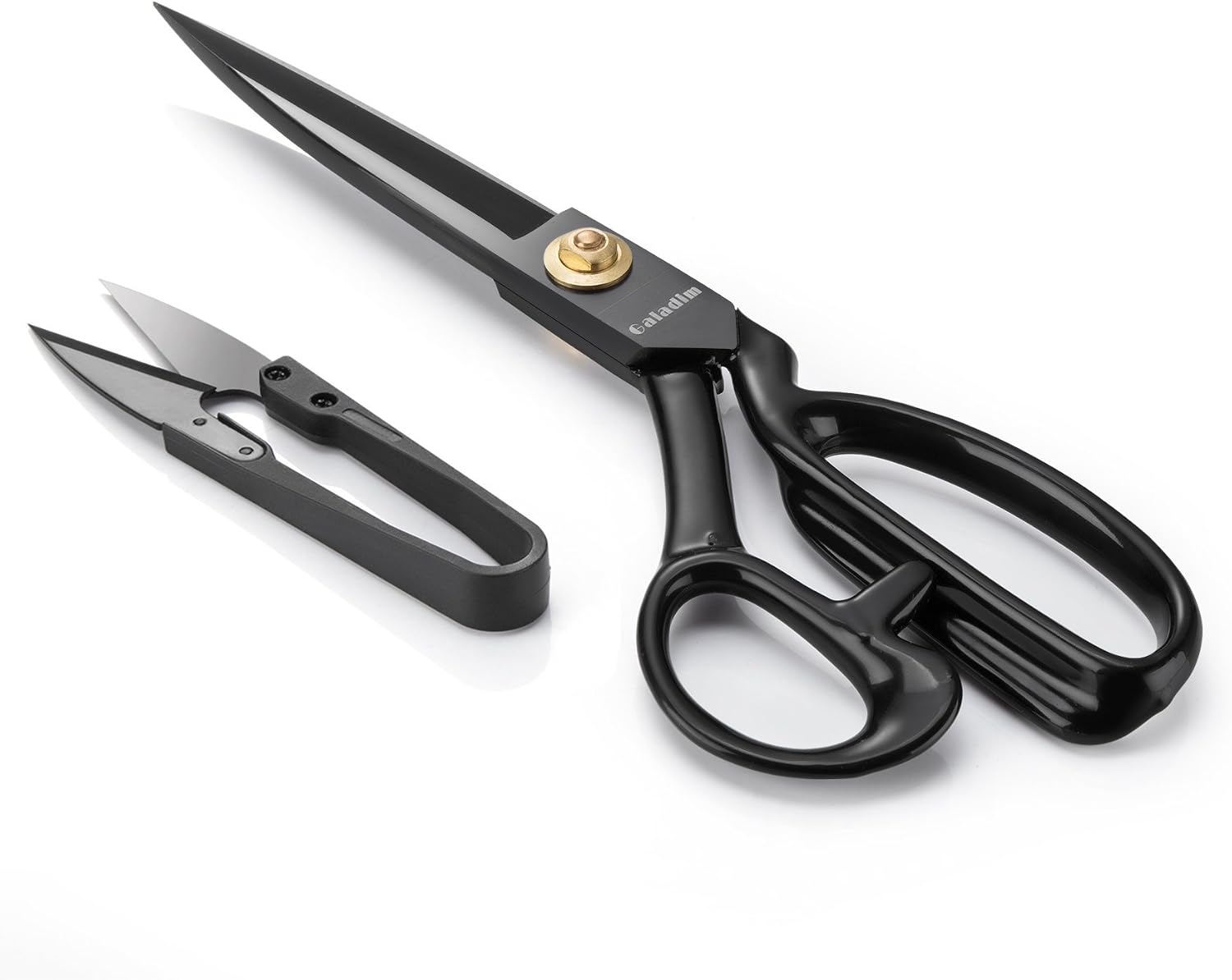 Galadim Dressmaking Scissors 8 inch (21cm) - Dressmaker Fabric Sewing Shears - Tailor's Scissors for Cutting Fabric, Leather GD-003-R8-E (8'', Right-Handed)