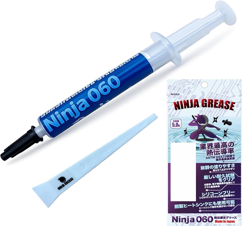 Amazon | NINJA GREASE【Ninja 060】熱伝導グリス ノンシリコーン 高熱