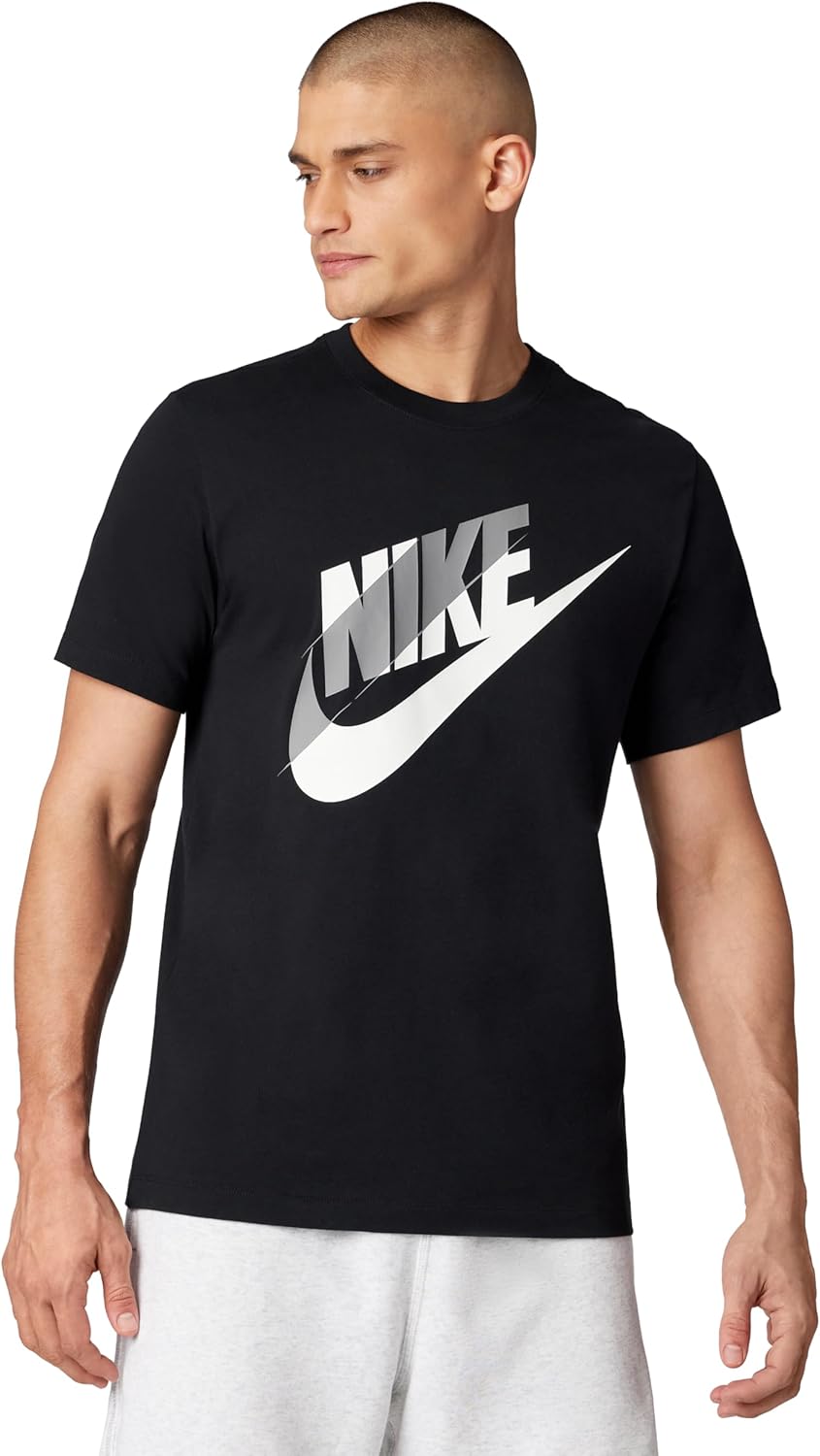 Nike Mens Sportswear Club T-Shirt (Block Futura)