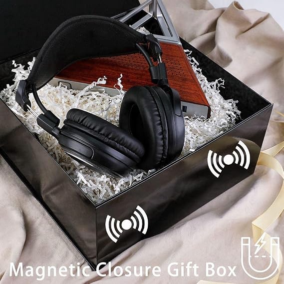 Magnetic Gift Box 15 Pack Black Large Gift Box with Lids Closure in Bulk, Luxury Cardboard Gift Boxes for Presents,Bridesmaid Proposal,Packaging for Small Business,Parties,Bulk 12x12x6