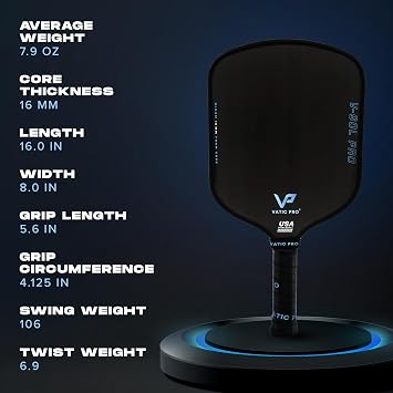 Vatic Pro - V-Sol Pro 16mm - Foam Core - Includes Paddle Cover