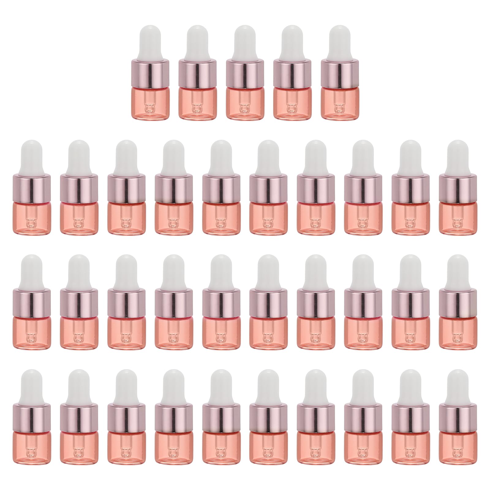 Flacon pour stockage maison de vos sérums et parfums nomades en verre
