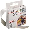 COLOP white glossy endless labels | 155361 | 14mm x 8 metres | Splash and scratch resistant