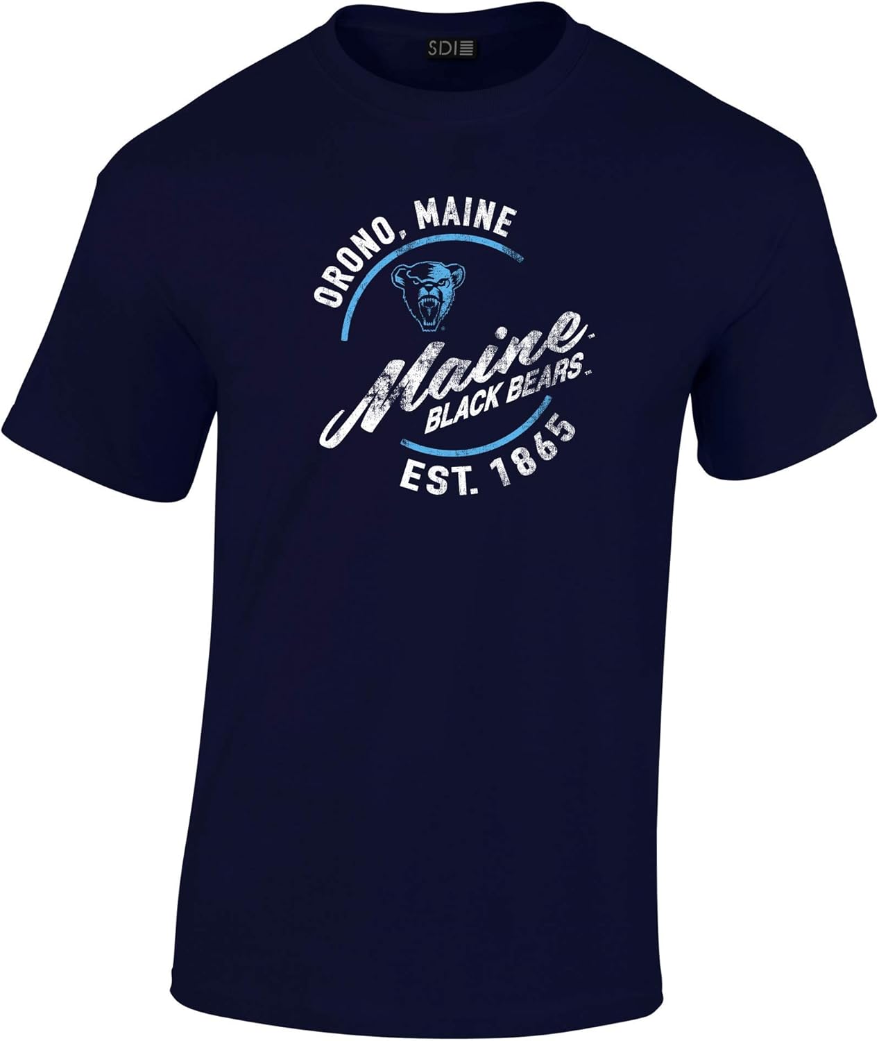 Collegiate Apparel 100% Cotton Tee, Big Mascot Design
