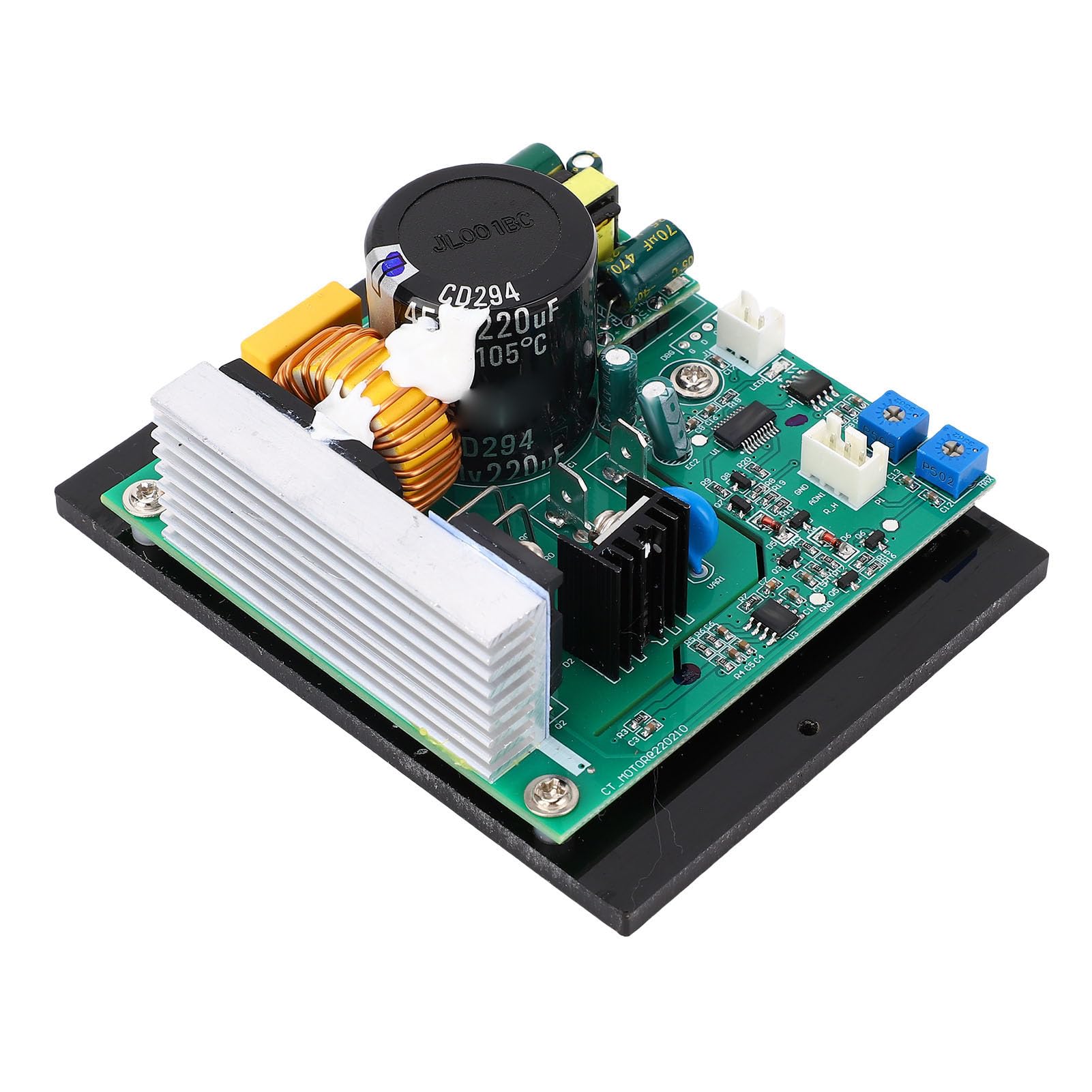 Aoresac Mini Tokarka Płyta Sterująca Płytka Drukowana Silnika Tokarki Płytka Sterowania Prędkością Silnika Moduł Regulatora Prędkości Szczotkowego DC DC 0 do 180 V 450 do