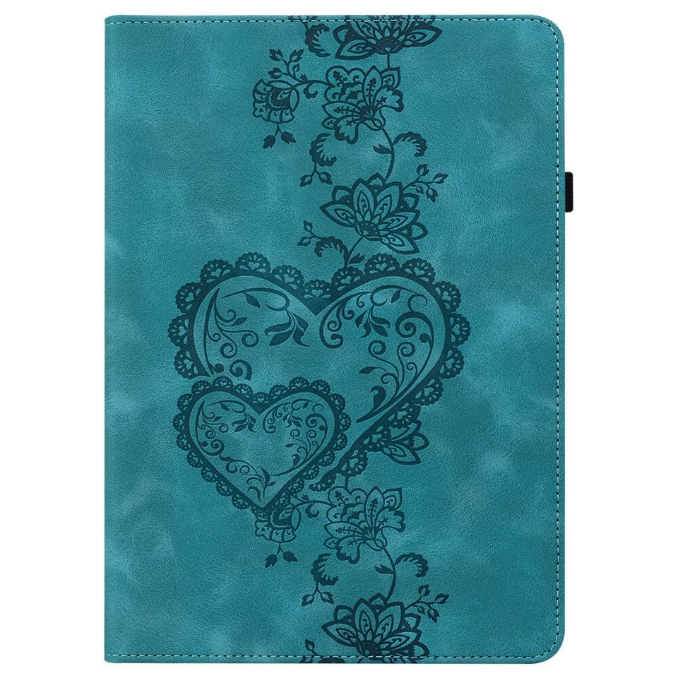 Étui iPad Pro 12.9 2018 vert avec support arrière pliable et rabat de protection