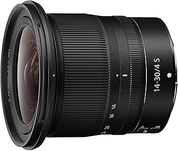 Nikon Nikkor Z Mount 14-30 mm f/4 s Lens, Black