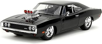 Amazon | 1:24 F&F DOM'S 1970 DODGE CHARANGER R/T w/DOM TORETTO