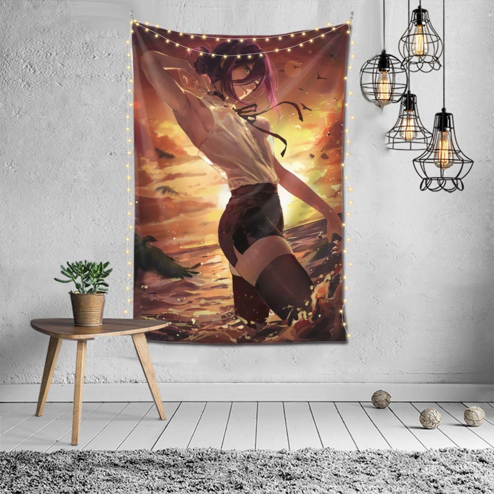 チェーンソーマン　レゼ　タペストリー チェンソーマンのレゼタペストリー 95×73cm - メルカリ