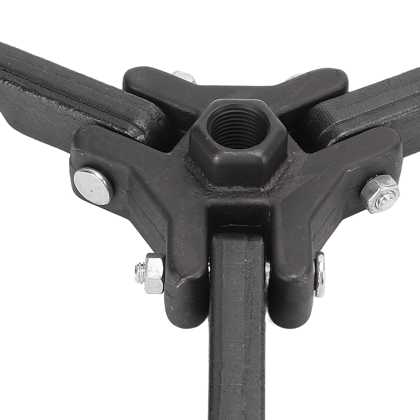 Juego de Extractores de Equilibrador Armónico, Herramienta de Reparación de Motor de Extractor de Acero Al Carbono, 6 Piezas, Kit de Extractor de Polea de Amortiguador Armónico, Herramientas de Repara