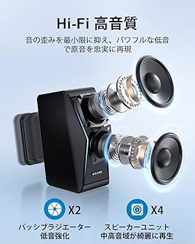 Amazon.co.jp: Nylavee PCスピーカー ゲーミングスピーカー