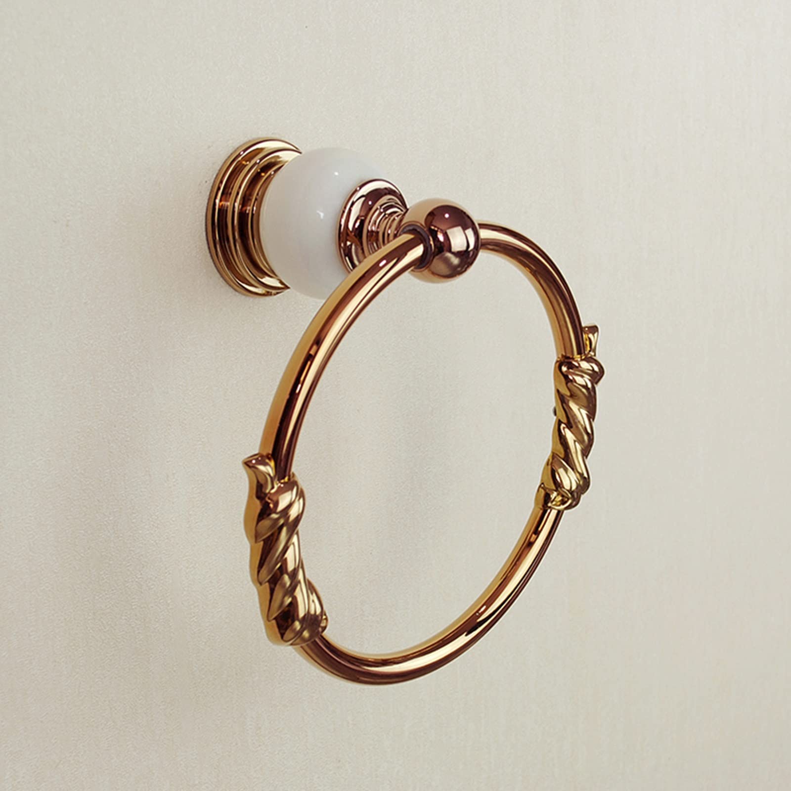 Bague serviette en cuivre complet rose pour régler vos problèmes de rangement