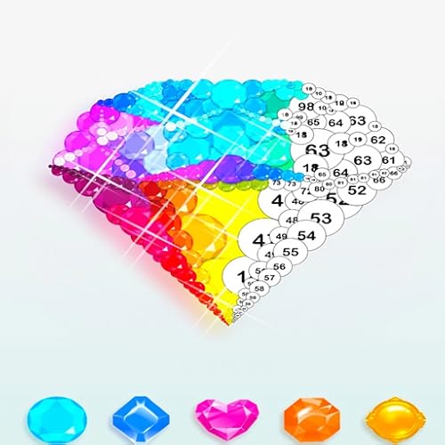 Diamond Art Coloring Book