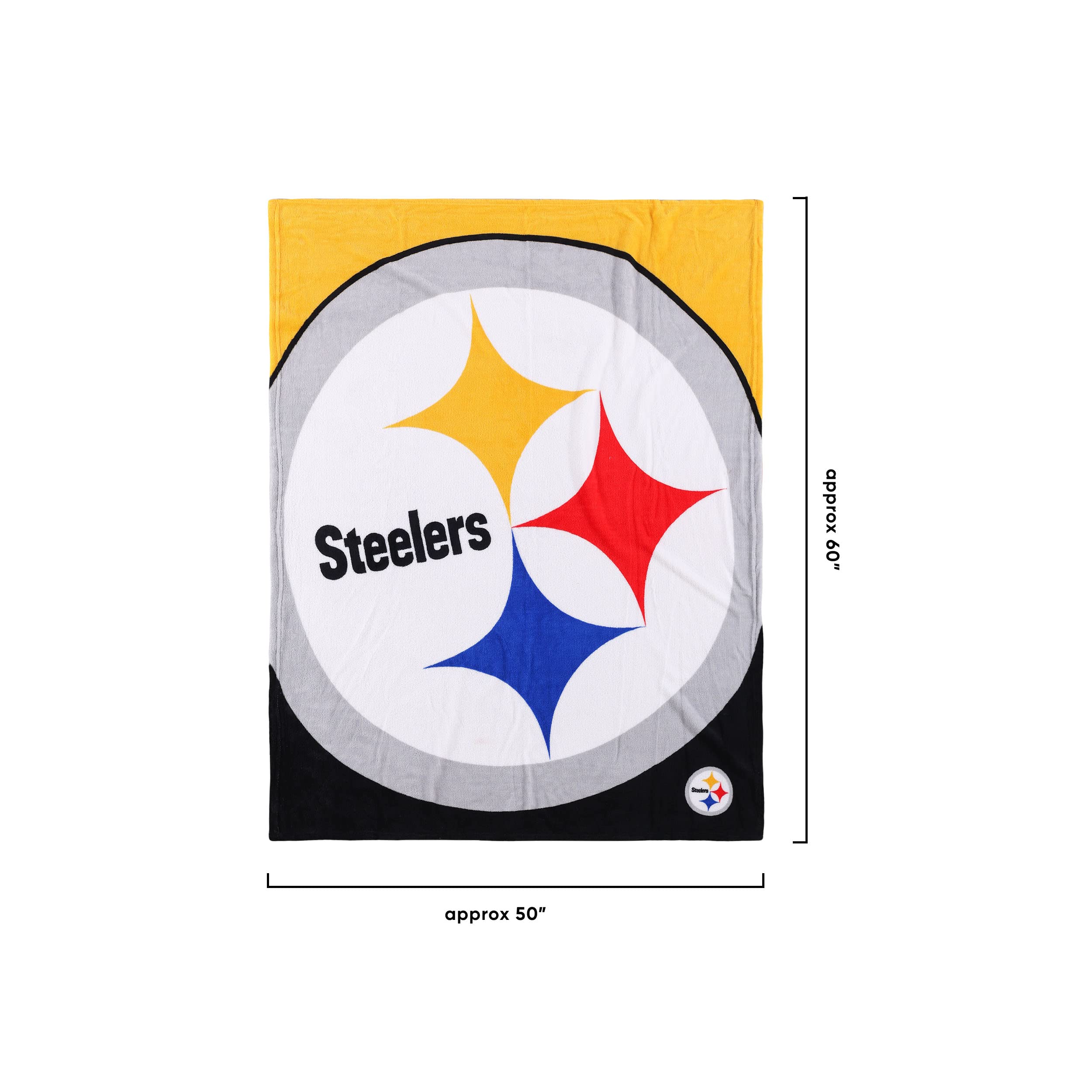 FOCO Manta de la NFL con el Logotipo del Equipo Colcha de Fútbol Americano Todos los Equipos