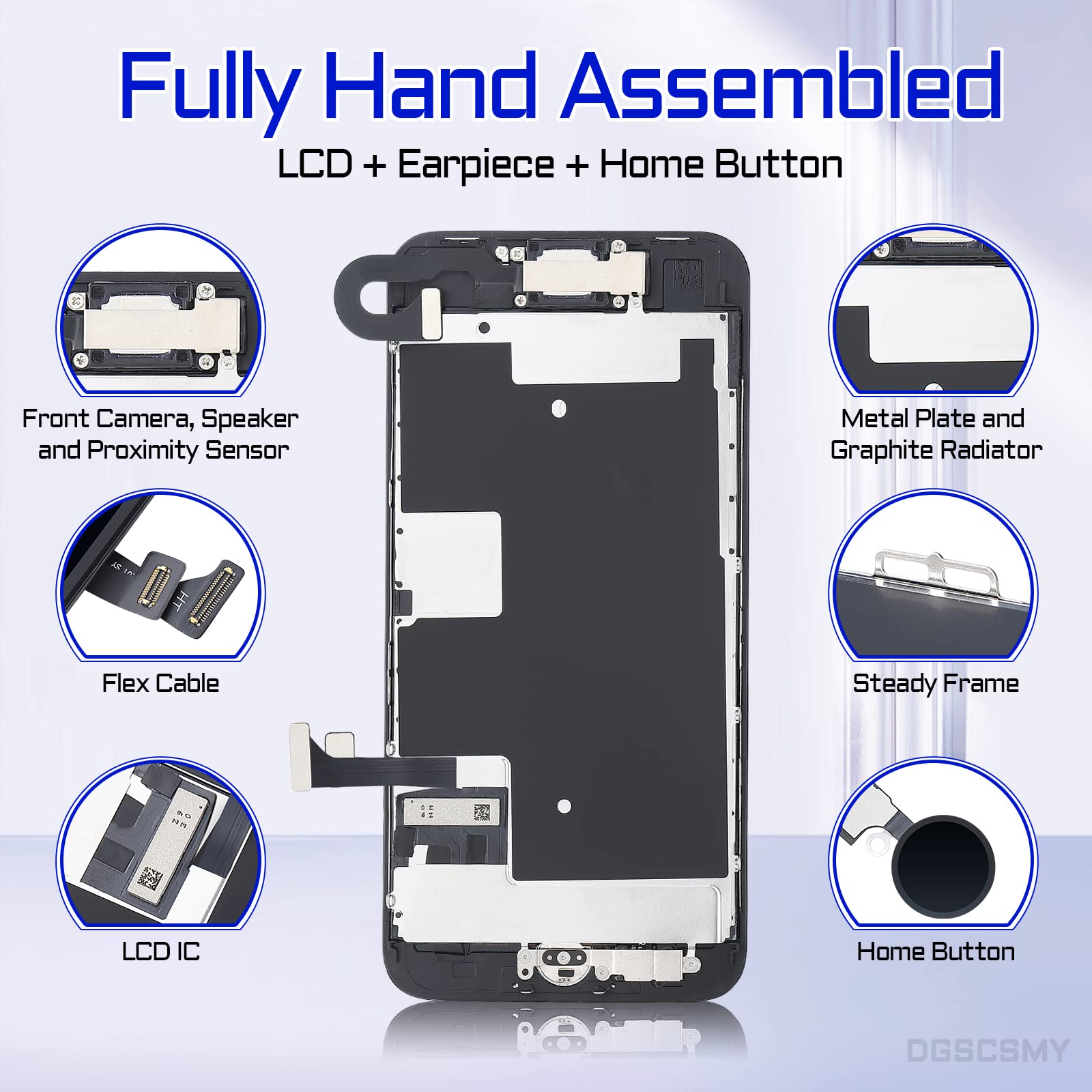 Apple - iphone8 onebrid Refurbished: Apple iPhone 8 Plus - 128GB - Space Grey