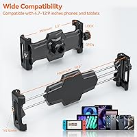 Vista 8 de KDD Car Headrest Tablet Holder Mount, 360°Adjustable iPad Stand for Car Back Seat and Desk, Road Travel Essentials Accessory Compatible with iPad