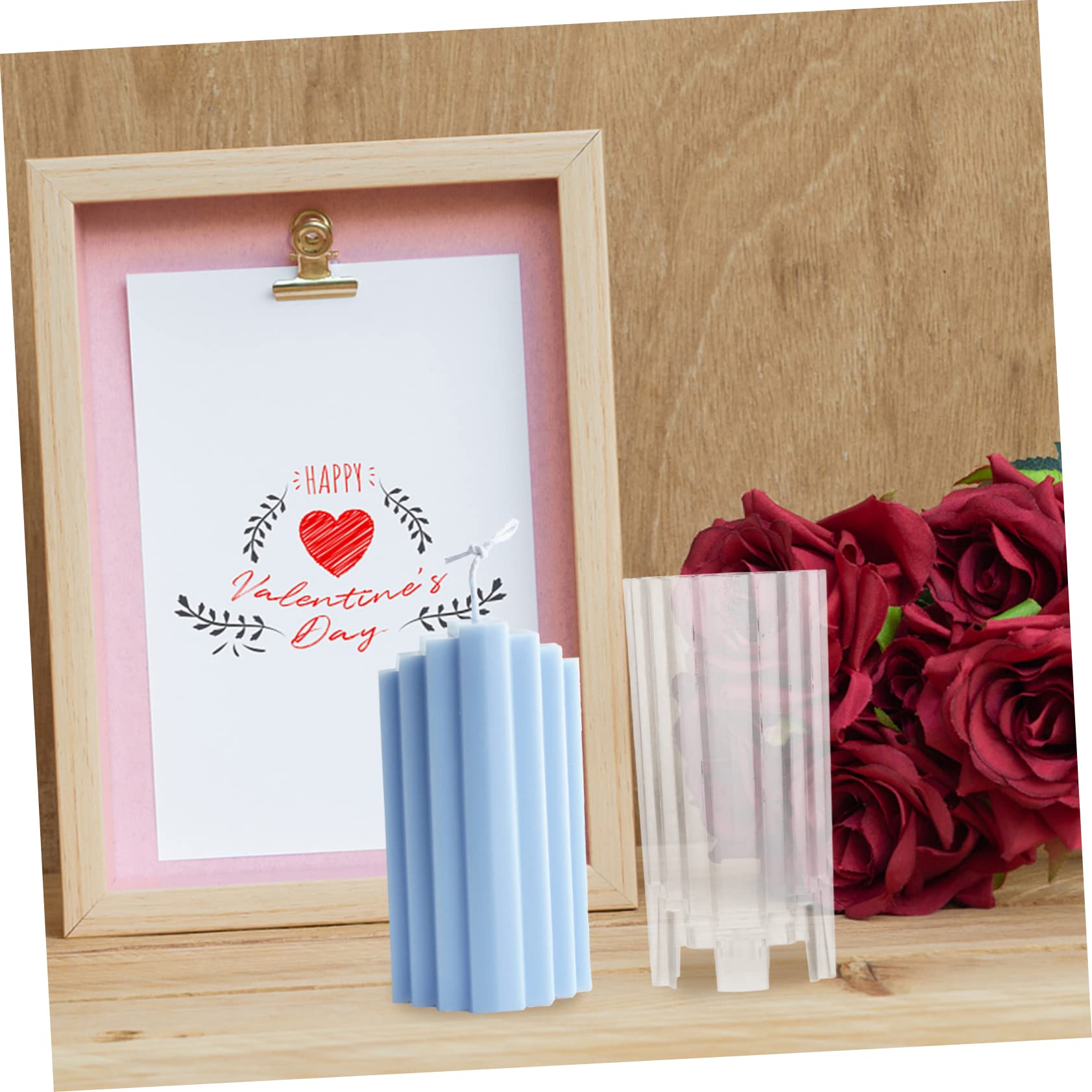 SHINEOFI 3piezas Molde De Vela Diy De Creativo y Único Molde De Cera Para Manualidades Forma De Bloque Para Artesanía