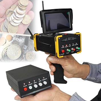 Metal Detector for Gold Silver Copper Diamond - Long Range Underground Treasure Hunter Archaeological Prospecting Machine