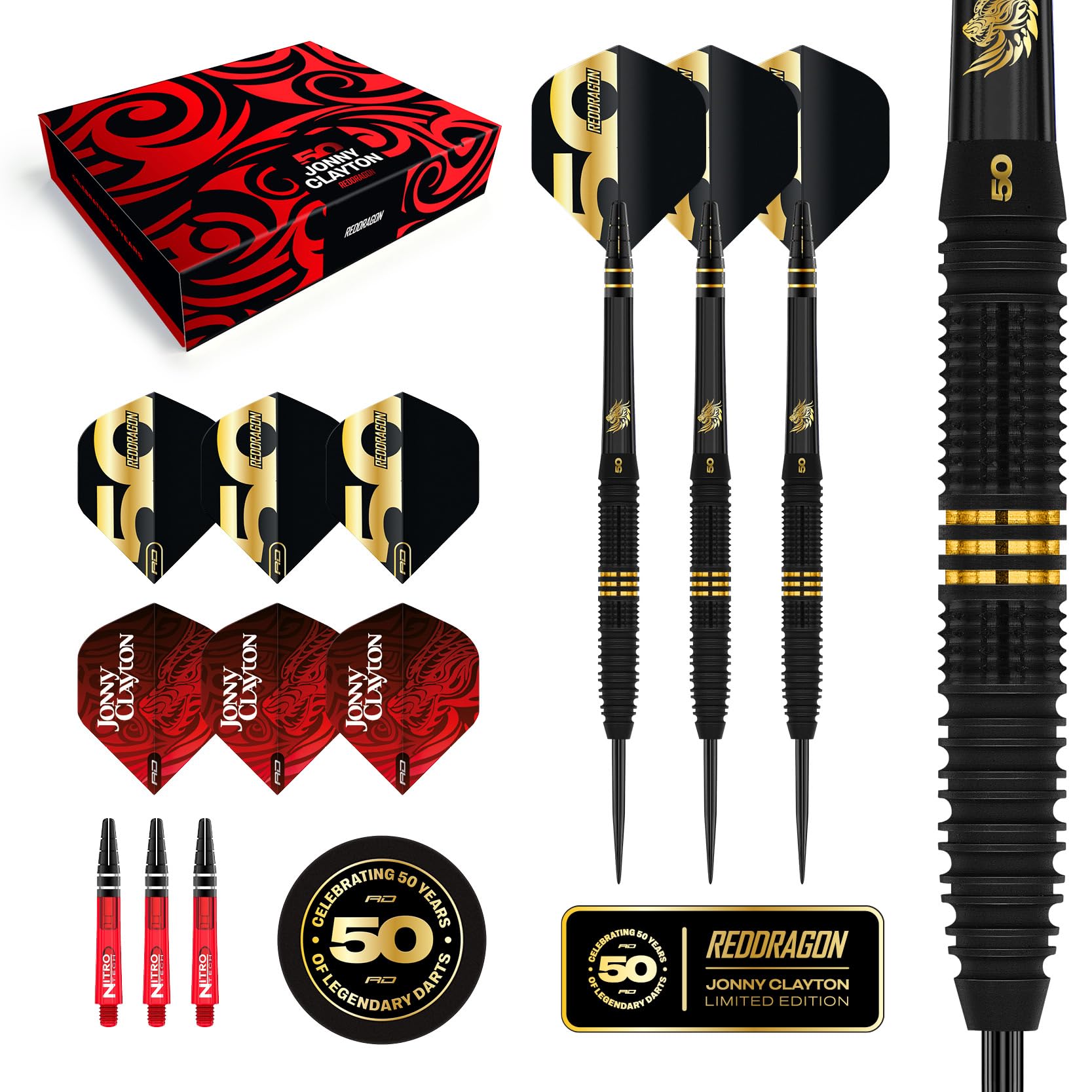 Amazon.co.jp: RED DRAGON Darts - 50周年記念プレイヤーエディション
