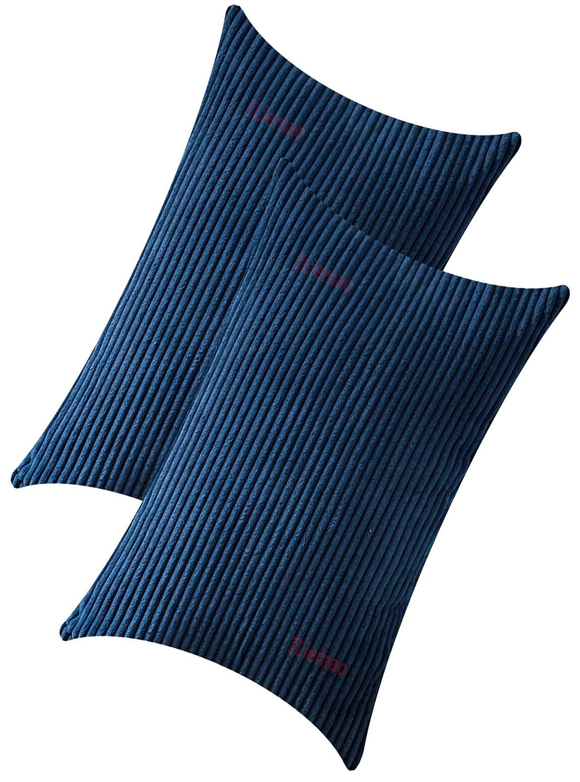 Taie d'oreiller 65x65 et 50x70 cm | Lot de 2 housses zippées pour coussin de canapé