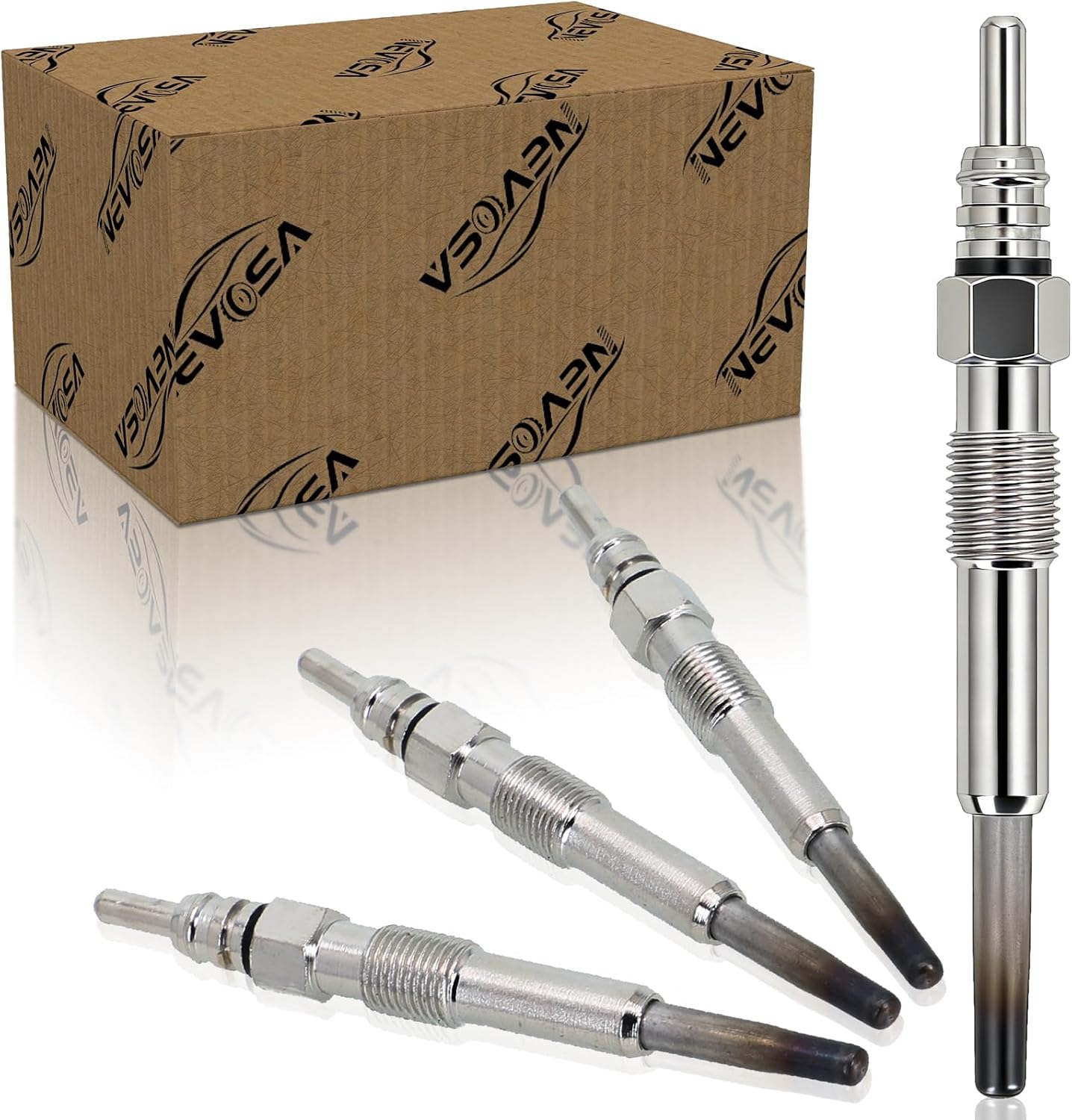 Diesel glow plug Compatible with Volkswagen Golf 1999 2000 2001 2002 2003 2004 2005 2006 Beetle 1999-2003 Jetta 1999-2005 Passat 1996-1997 TDI Replace#N10140105 0250202022
