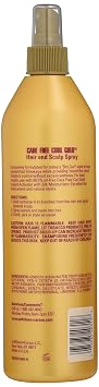 Softsheen-Carson Care Free Curl Gold Hair and Scalp Spray, 16 Fl oz