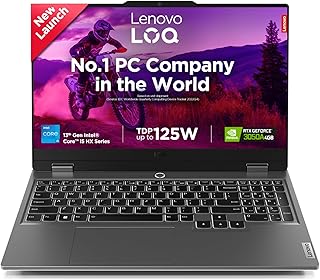 Lenovo LOQ Intel Core i5-13450HX| NVIDIA RTX 3050A 4GB (24GB RAM/512GB SSD/144Hz Refresh Rate/15.6" (39.6cm)/Windows 11/Of...