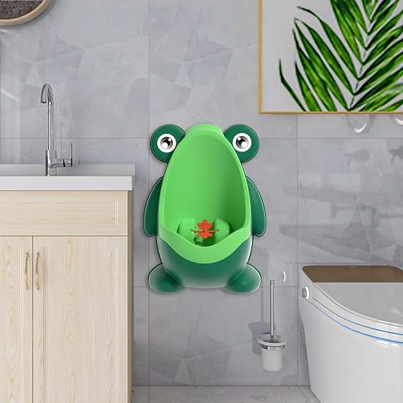 Boys Potty Urinal - Toddler Training Toilet, Baby Pee Pot | Adjustable Potty Pee Target, Toddler Urinal with Scenario for Indoor Bathroom Nighttime Travel Home Kids Boys Guard