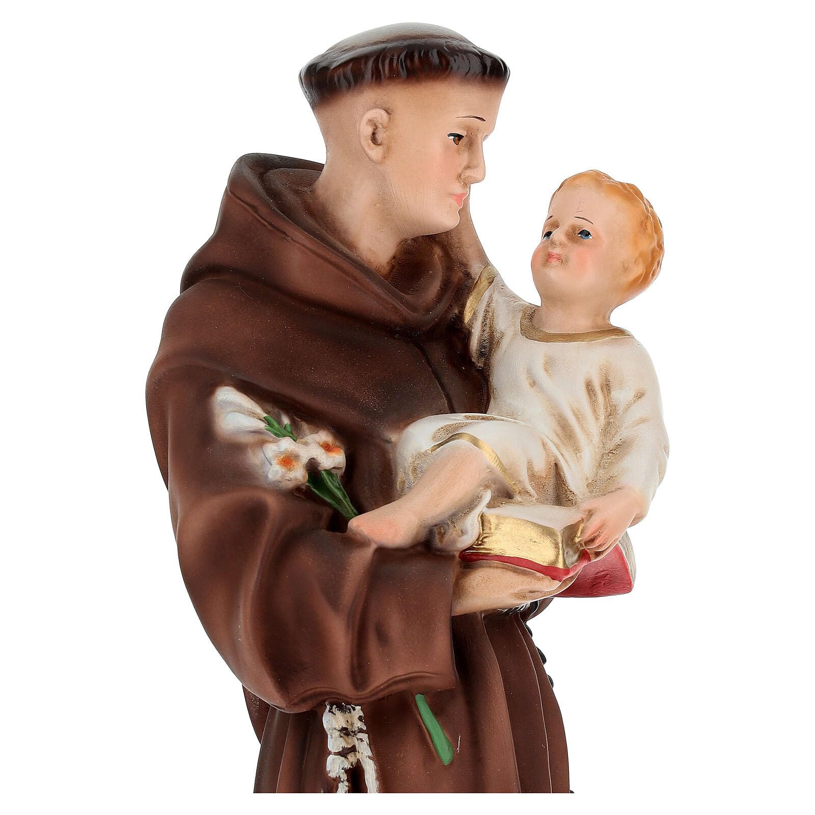 Holyart Figury z żywicy: Figura Święty Antoni 40 cm z żywicy malowanej