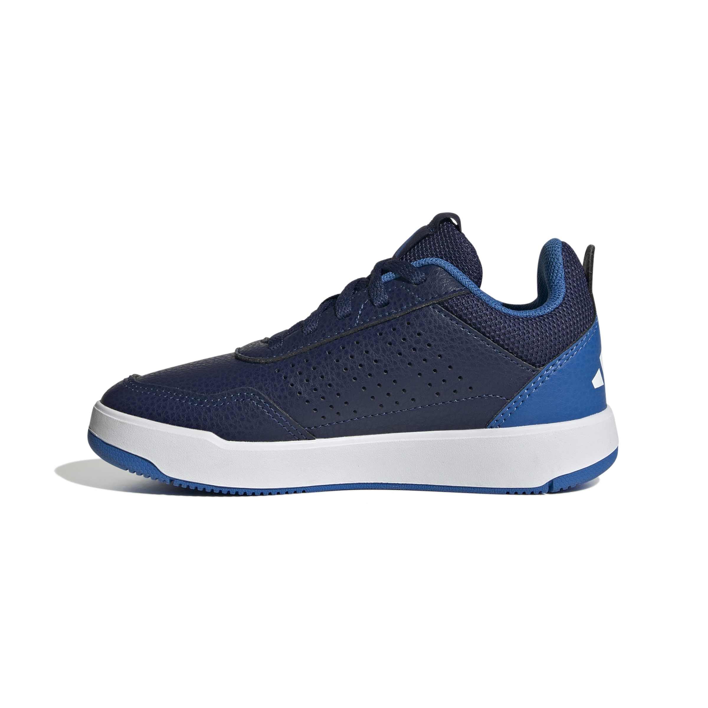 Adidas Boys Blue Tensaur 3  Trainers in Size 4, Sports Direct