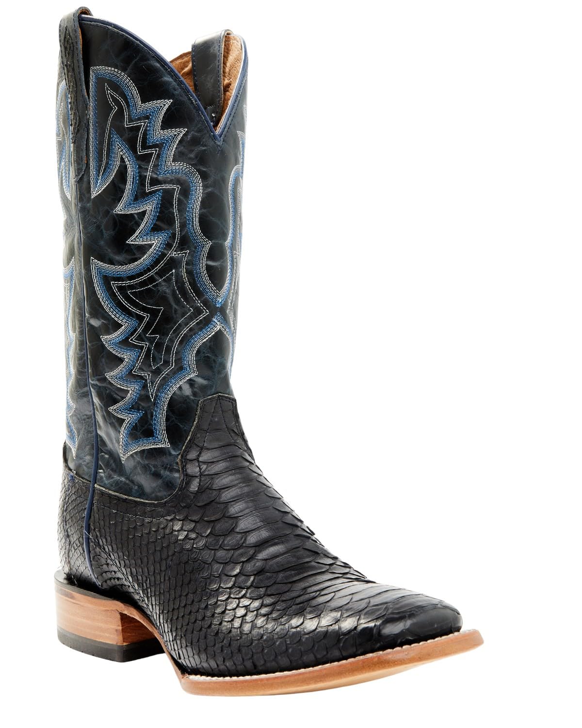 Cody James Men's Exotic Python Western Boot Broad Square Toe - Asr21-13