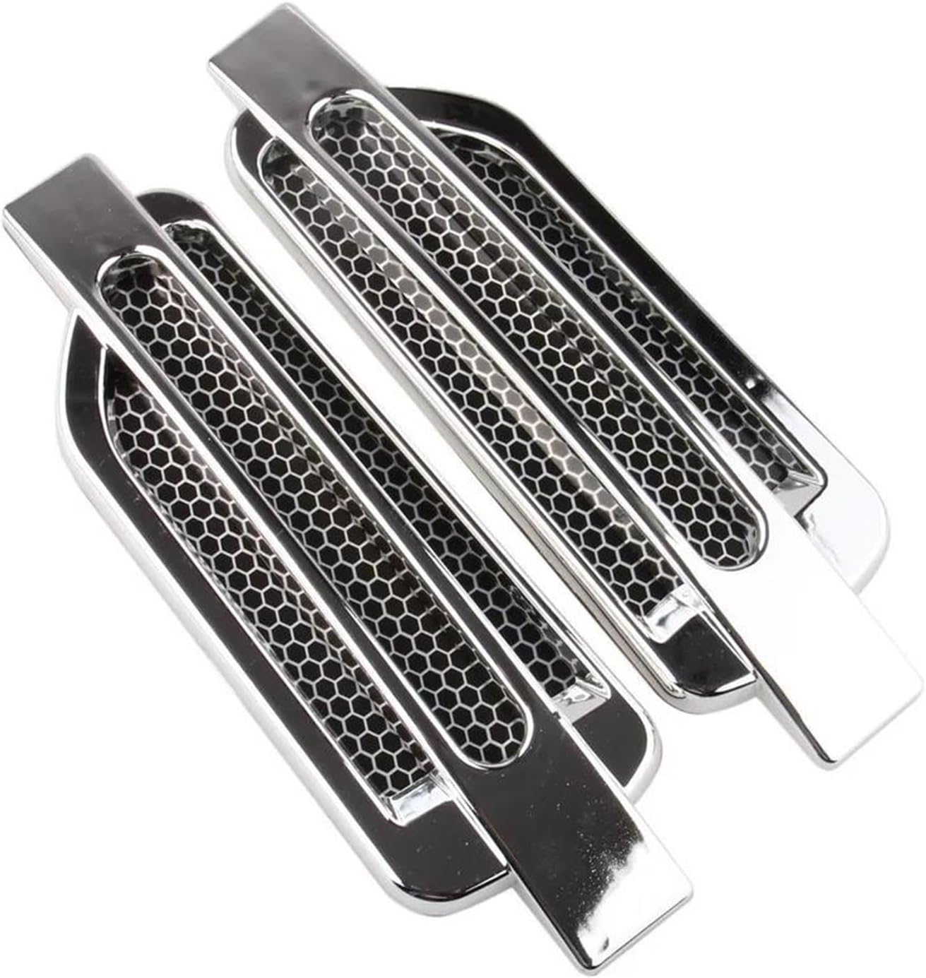 Car Hood Scoop Car Air Flow Intake Hood Scoop Turbo Bonnet Vent Decorative Stickers Hole Grille Decals Parts