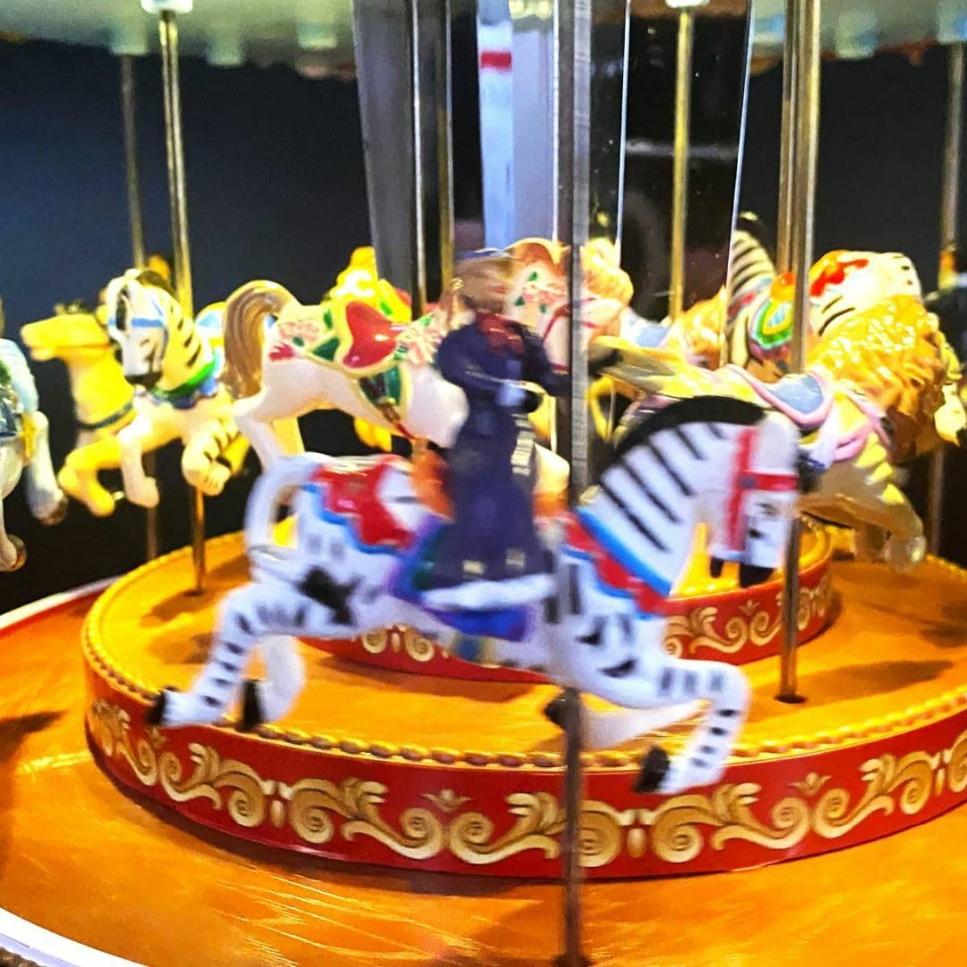 Amazon.co.jp: レアミスタークリスマスメリーゴーランドオルゴール