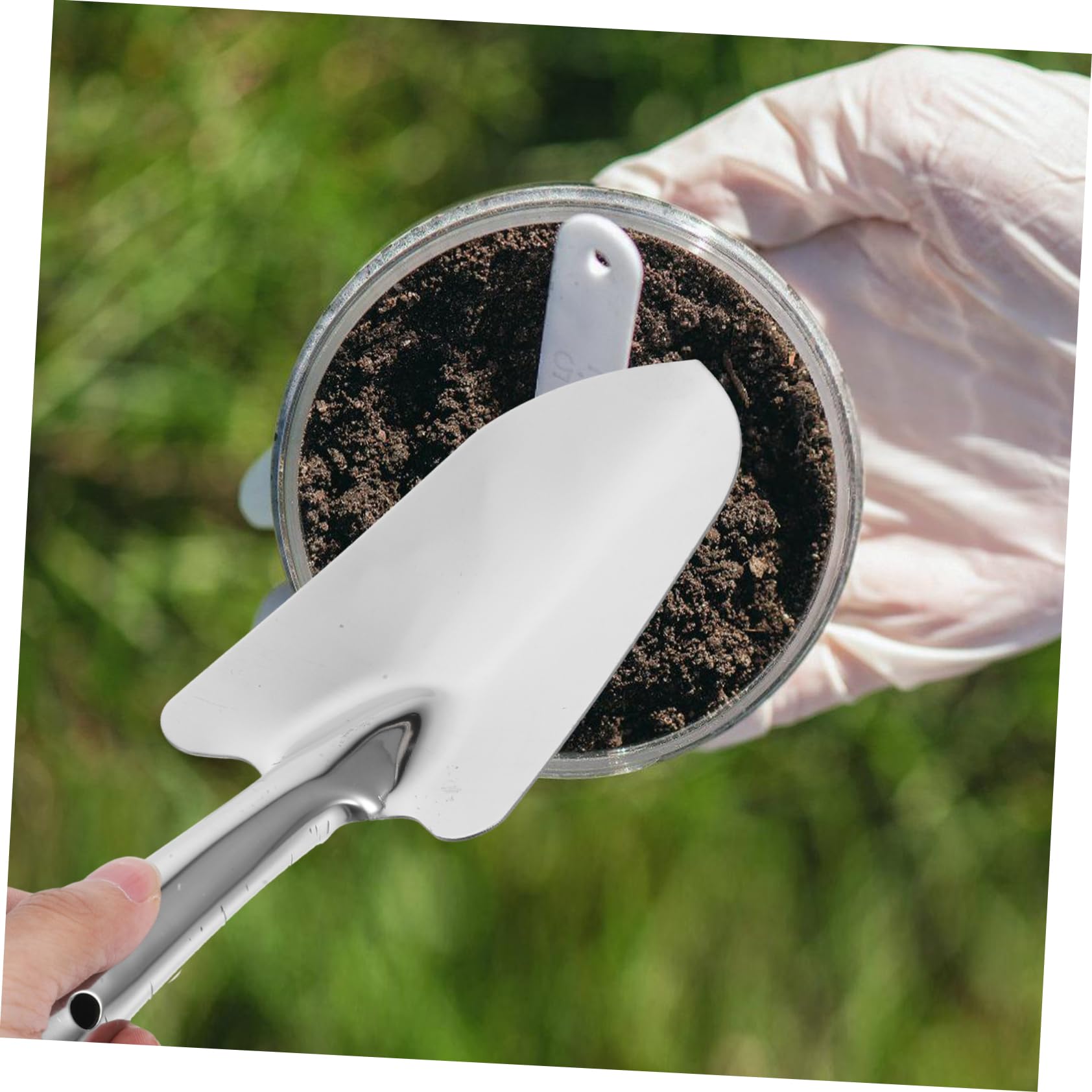 iplusmile 4 Pz Pala Da Prestito in Acciaio Inossidabile Pala Da Giardino Spatola Per Piante Spadellata Di Verdure Pala Per Piante in Vaso Piccola Pala a Mano Cazzuola Succulenta Mini Pala