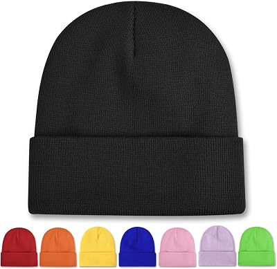 Toddler Baby Boys Girls Beanies Kids Winter Hats Children Warm Knit Caps