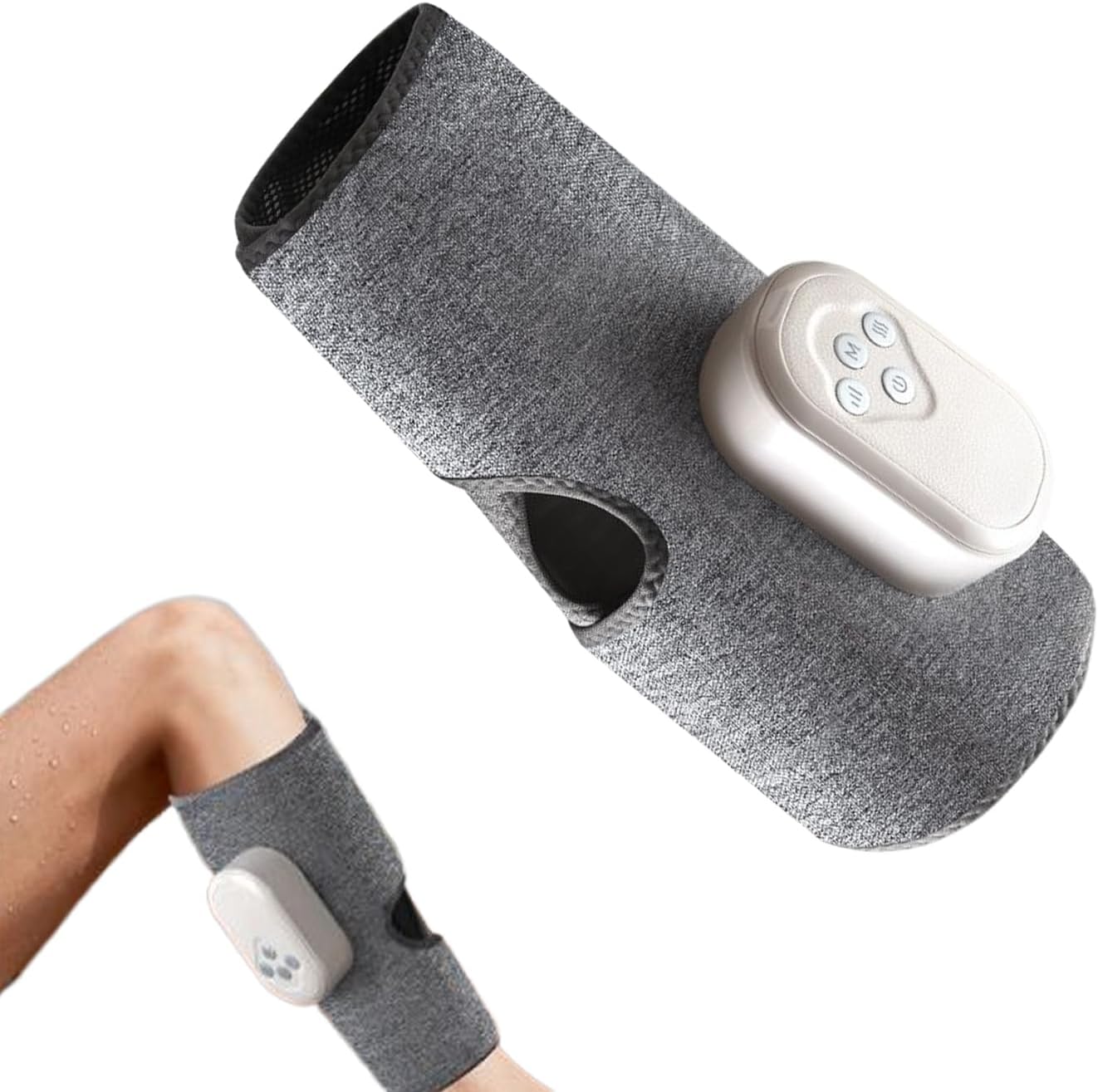 Calf Massagers for Circulation – Heated Circulation Squeezer – Wireless Heating Thigh Leg Massagers – for Men Women Work Home Gym Office Travel Watching TV Rest Relaxation