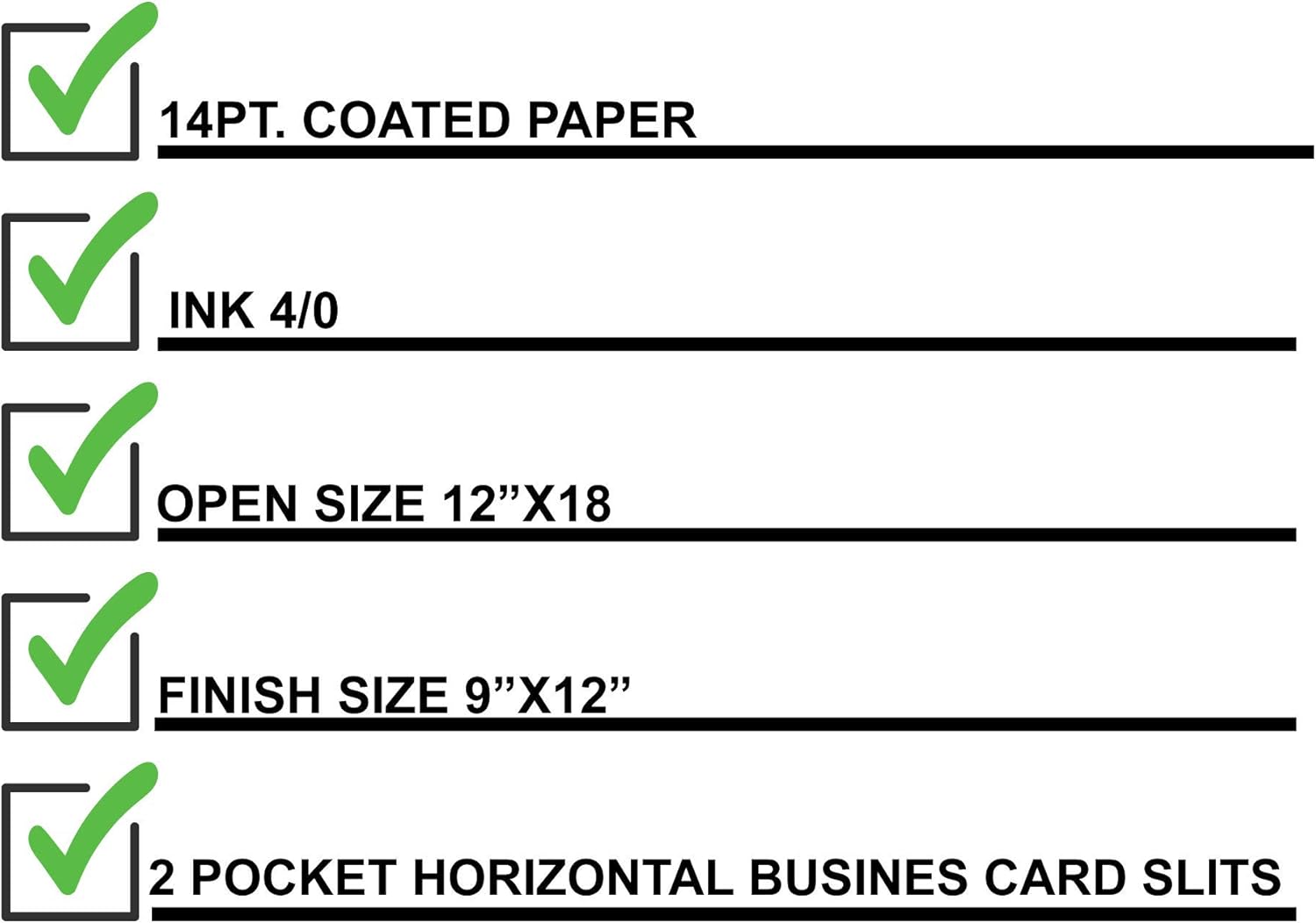 Keller Williams Folders, "Red on White" 25 Pack