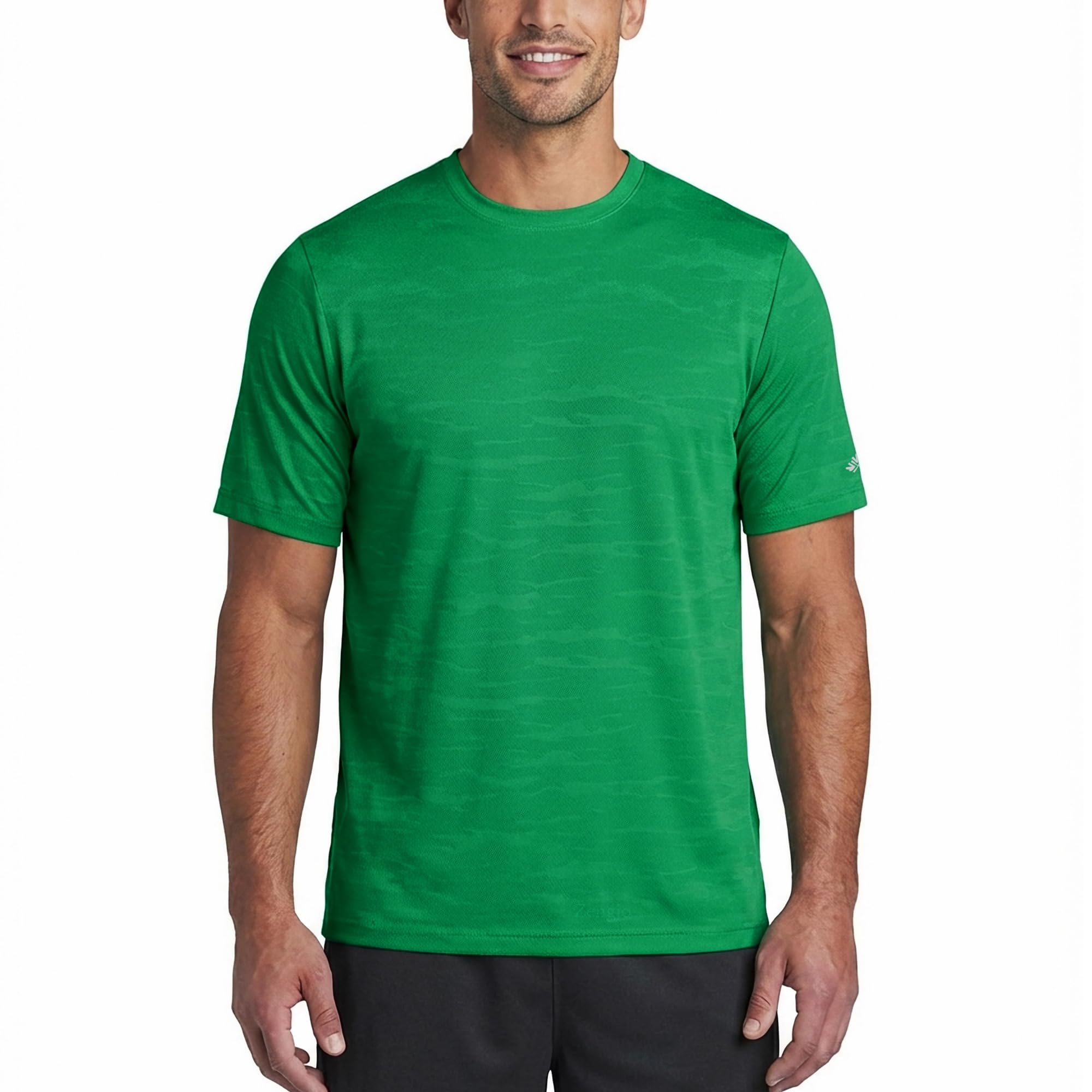 Mens Athletic Shirts Moisture Wicking Short Sleeve Workout T-Shirt