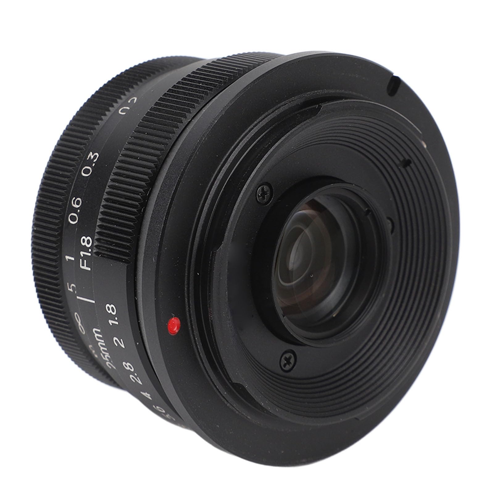 Obiettivo per Fotocamera da Ritratto, Obiettivo per Fotocamera da 25 Mm con Messa a Fuoco Manuale Fissa da F1.8 a F16, per XA1, X A10, XA2, X A3, X T1, X T10, X T2, X T20, X E2,